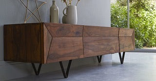 Metric Rosewood Media Console