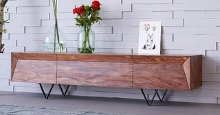 Metric Rosewood Media Console