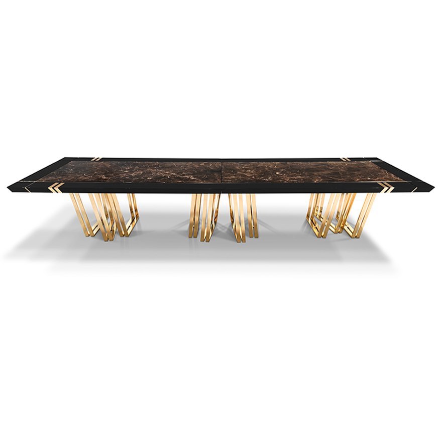 Apotheosis Emperador Dining Table