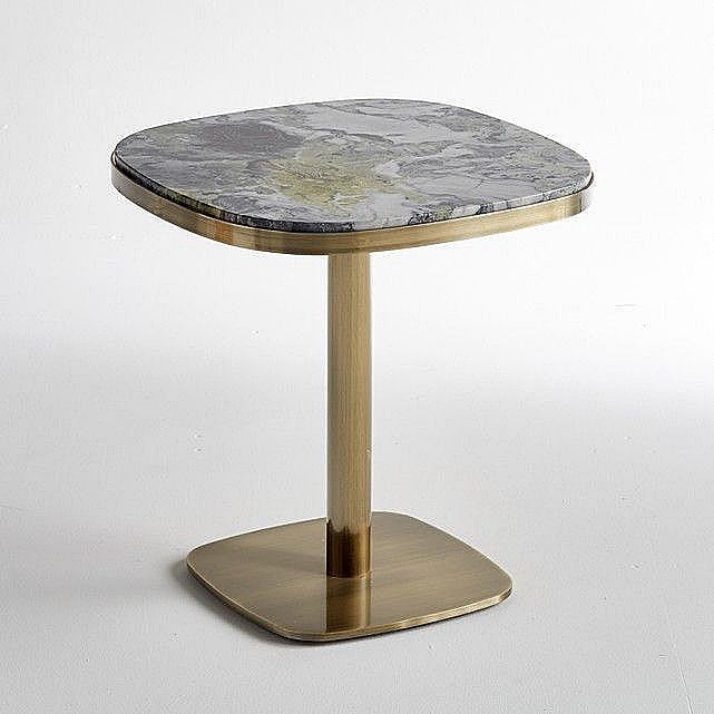 Square Bistro Marble Table