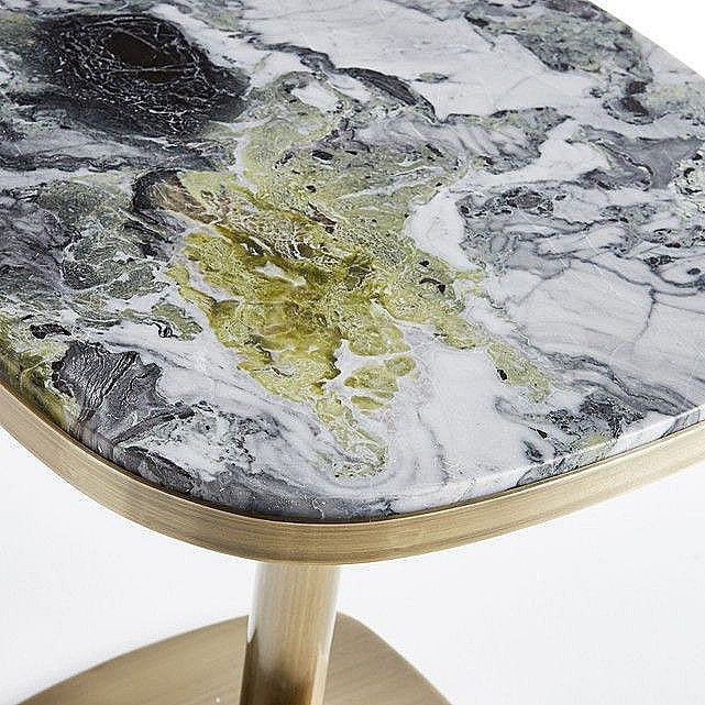 Square Bistro Marble Table