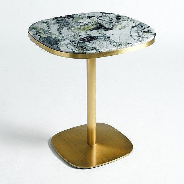 Square Bistro Marble Table