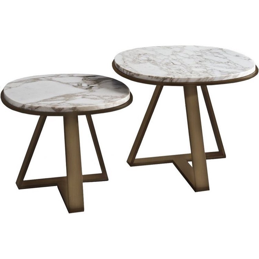 JUDD marble end table