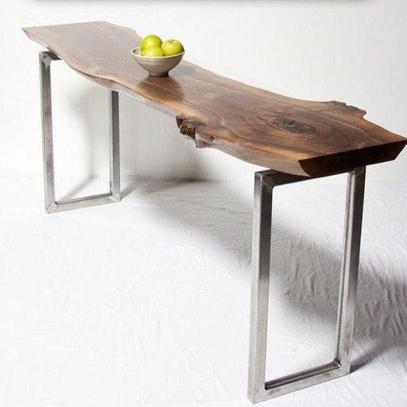 Walnut Live Edge Bronx Console