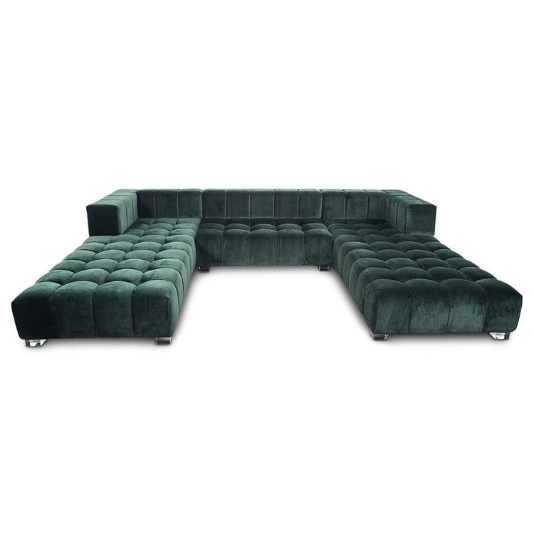 Delano modular sectional extended ottoman