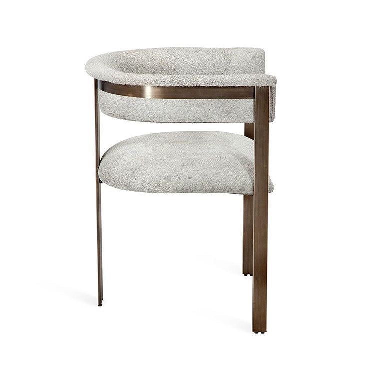 Darcy Hide Steel Dining Chair
