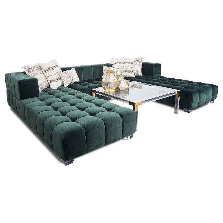 Delano modular sectional extended ottoman