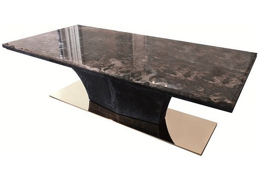 Omotesando Brass Marble Dining Table