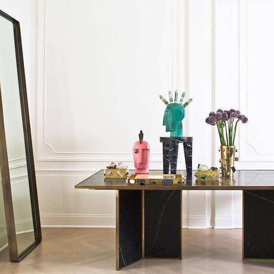 Liaison Designer Marble Dining Table
