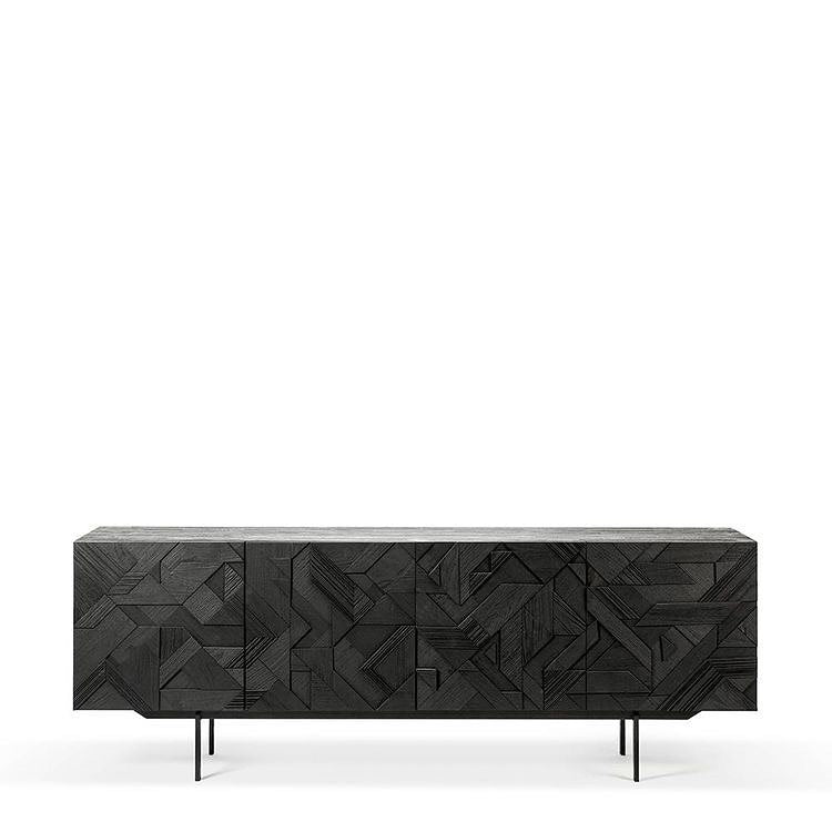 Charcoal Graphic Console