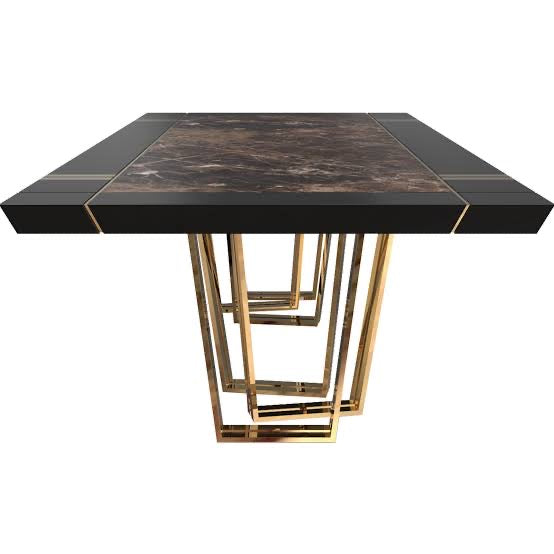 Emperor Table Apotheosis Emperador Dining Table – Jeffsfurniture